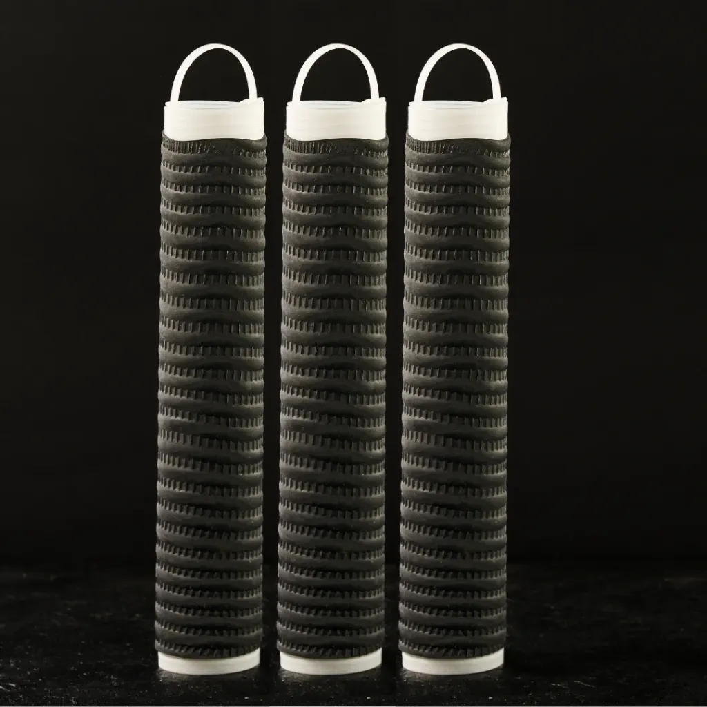 Coil Loaded Cricket Bat Grip - Pack of 3 (Stealth Black)
